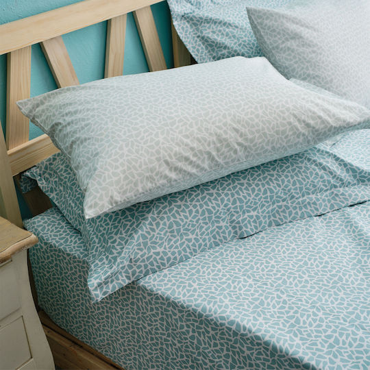 Charalambidis Textiles Плик за Завивка Единичен 160x240 Мозайка Тюркоазен
