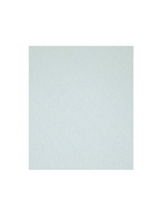 Stokke Sleepi Bed V3 Baby Sheet Cradle Cotton Dots Sage Light Blue 70x136cm