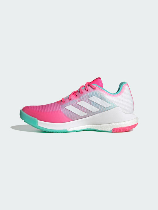 adidas Crazyflight HP3339 Pantofi sport Volei Lucid Pink / Cloud