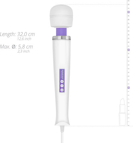 My Magic Wand Original Δονητής Μασάζ 32cm Purple