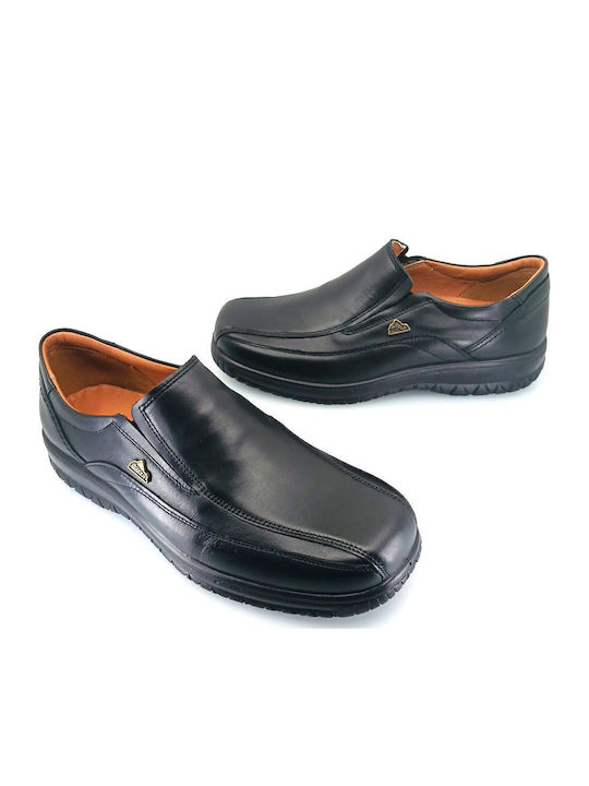 Men's Leather Casual Shoes Black