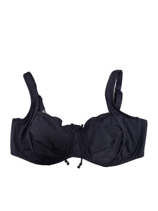 Bikinioberteile F-Cup Schwarz