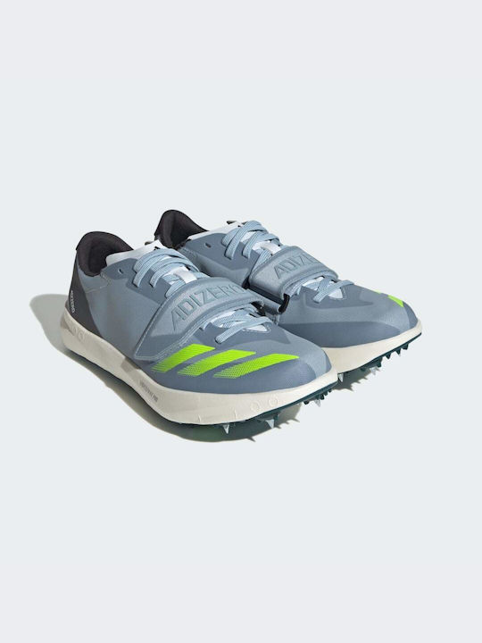 Adidas Adizero TJ/PV Αθλητικά Παπούτσια Spikes Wonder Blue / Lucid Lemon / Arctic Night