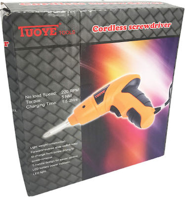 Tuoye Cordless Screwdriver Screwdriver Battery 4.8V 1x6Ah CS5382