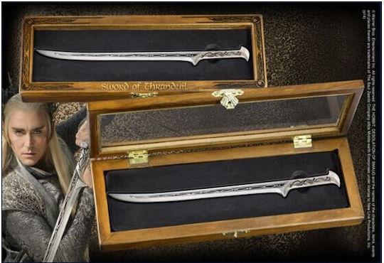 The Noble Collection Hobbit Thranduil Letter Opener Thranduil Blade Letter Opener Morgul Blade Letter Opener Sword Replica Length 12.5cm