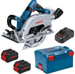 Bosch GKS 18V-70 L Fără perii 18V 2x5.5Ah cu control de viteză și cu sistem de aspirare