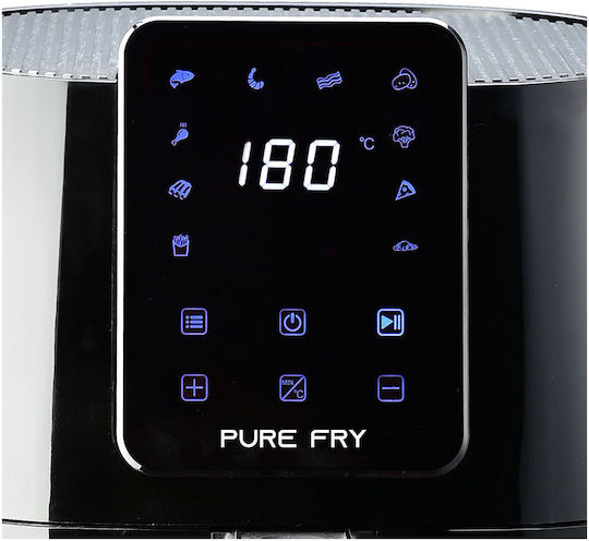 Estia Pure Fry Friteuză cu aer 5lt Negru