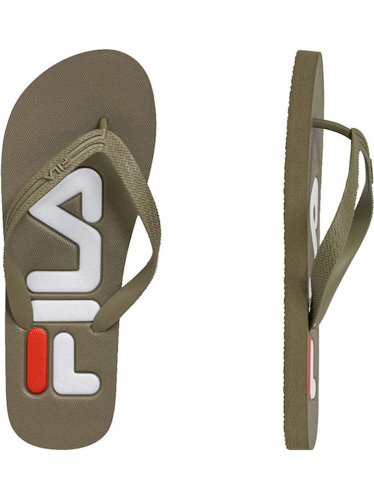 FILA Troy Flip Flops Χακί