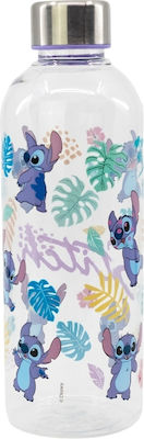 Stor Sticlă pentru Copii Lilo & Stitch Plastic Transparent 850ml