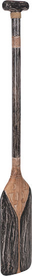 HomeMarkt Hanging Decorative made of Wooden Massif Black 100cm 1pcs