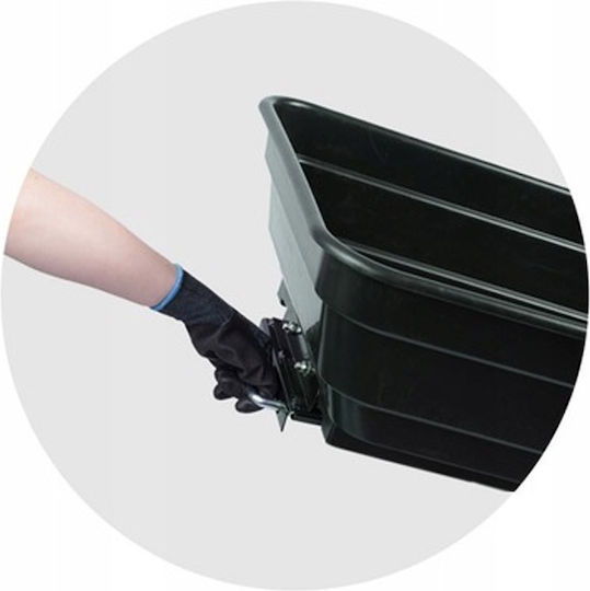 Dump Cart Garden Cart Plastic Four-wheel 75lt