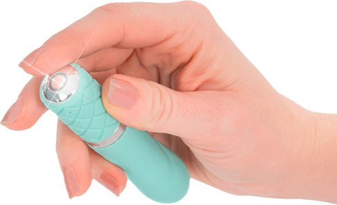 BMS Factory Pillow Talk Flirty Mini Δονητής 11cm Teal