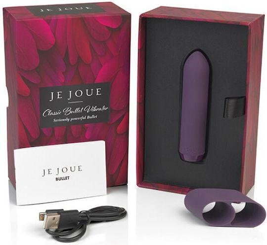 Je Joue Classic Bullet Vibrator Vibrator Bullet with Remote Control 8.9cm Purple