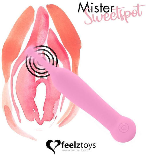 Feelztoys Mister Sweetspot Clitoral Vibrator Klitoris Vibrator Rosa
