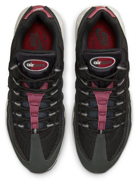 Air Max 95 Herren Sneakers Anthrazit / Team Rot / Summit Weiß / Schwarz