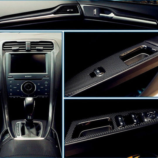 Factory Car Tape Stickers Carbon in Black Color 1pcs