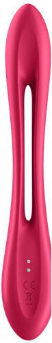 Satisfyer Elastic Joy Κλειτοριδικός Δονητής 20cm Κόκκινος