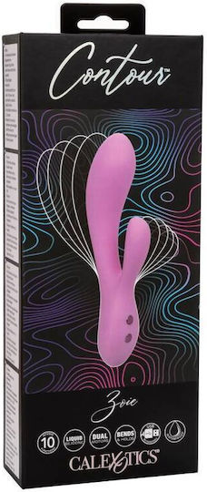 Calexotics Contour Zoie Vibrator Rabbit Pink