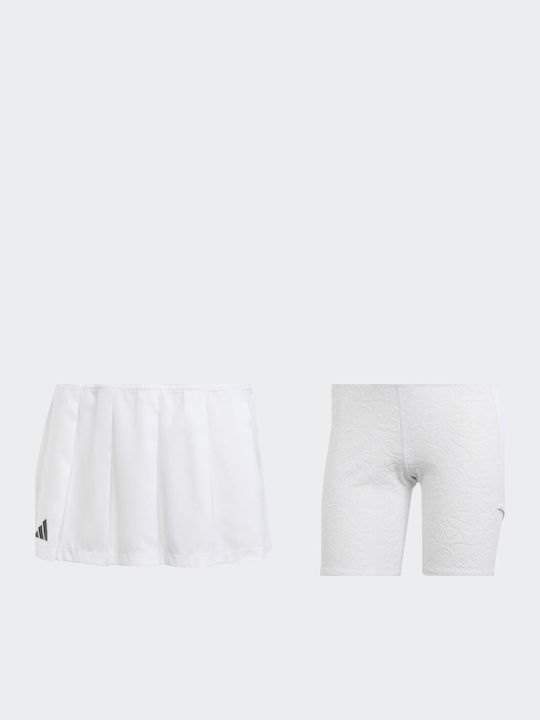 adidas Fustă Plisată De Tenis Pro Albă