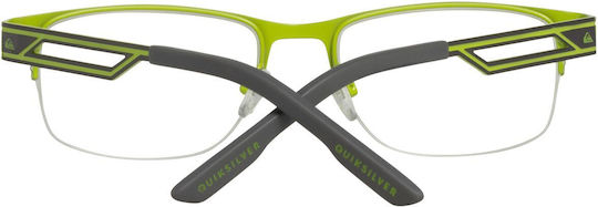 Quiksilver Men's Metal Green Prescription Eyeglass Frame EQYEG03052-AYEL