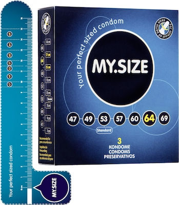 My Size 64mm Big Size Condoms 3pcs