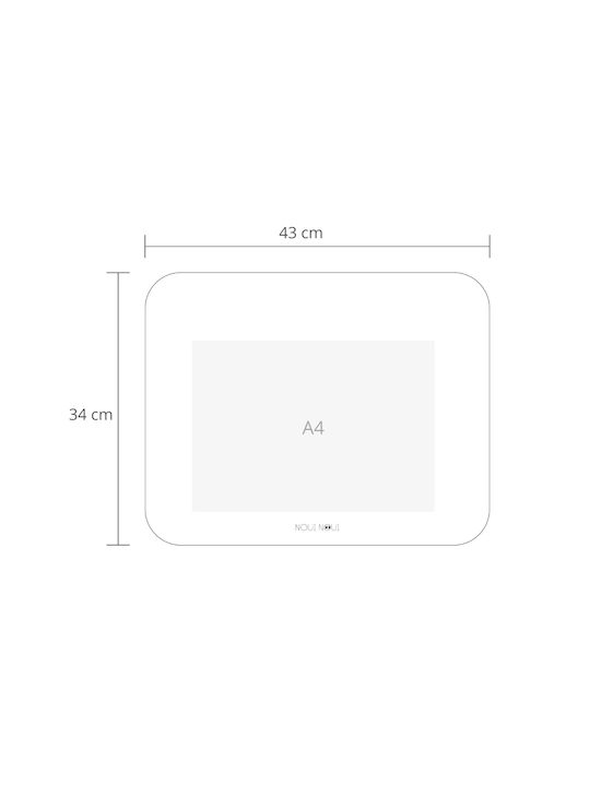 Noui Noui Silicone Placemats Beige 43x34cm