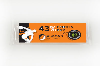 Από ΚΑΡυΔΙΑΣ Μπάρες με 43% Πρωτεΐνη & Γεύση Almond 20x60gr