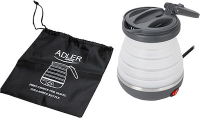 Adler Kettle Travel Size 600ml 750W White