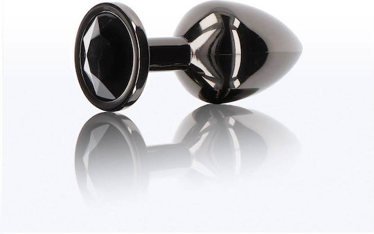 Taboom Diamond Jewel Dop Anal Mediu Neagră 8.2cm