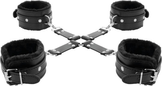Darkness Χειροπέδες Hogtie Set Black
