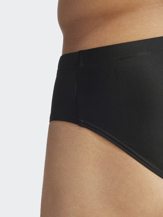 Solid Swim Men's Swimwear Slip Black