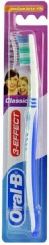 Oral-B 1-2-3 Maxi Clean 40 Periuță de dinți Mediu Albastru (Selecție Aleatorie)