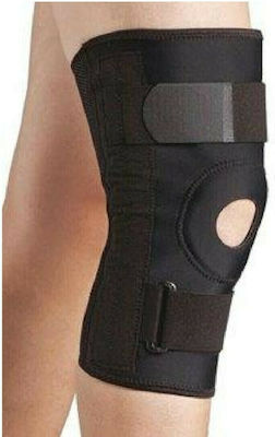 Alfa Care AC-1054 King Size Knee Brace with Hole Black