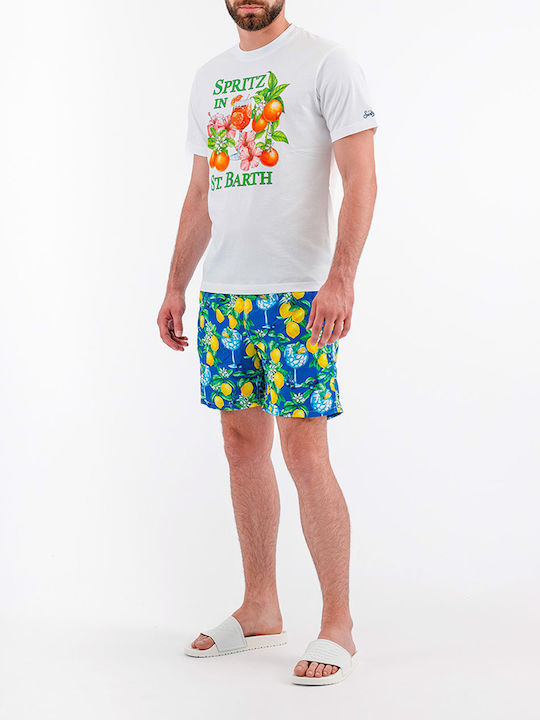 Men's Swimwear Bermuda Multicolour with Patterns