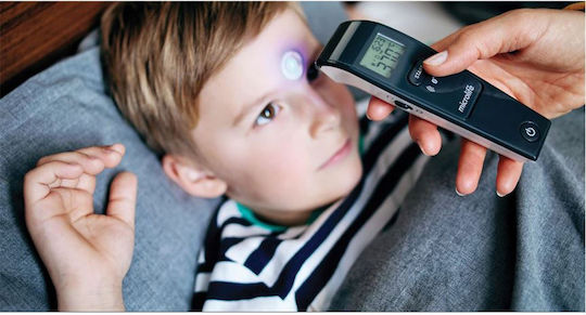 Microlife HD Corner NC150 BT Infrared Forehead Thermometer Suitable for Babies Black