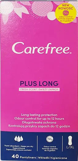 CareFree Plus Long Fresh Scent Σερβιετάκια 30τμχ & 10τμχ