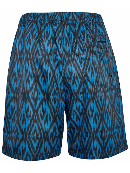 Bluepoint Men's Swimwear Shorts Blue with Patterns