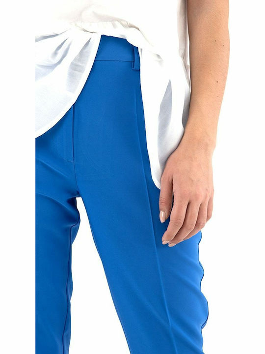Damen Chino Hose Blau