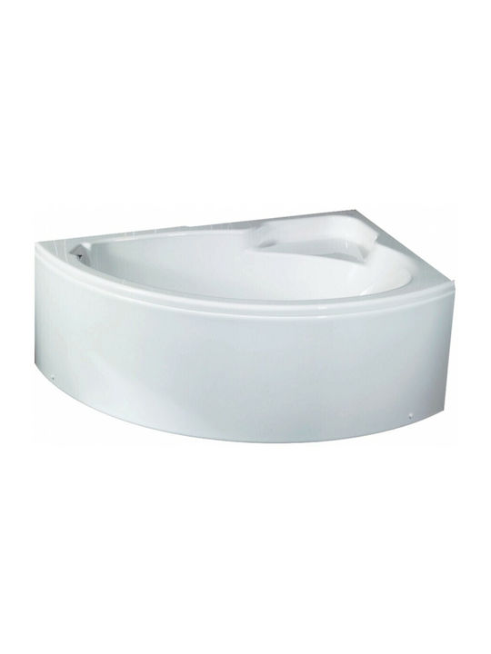 Sanitec Lydia R Cadă de baie colț cu montaj dreapta Acrilic 140x90cm