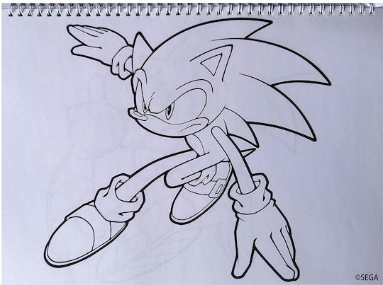 Gim Drawing Pad Sonic Classic 1pcs