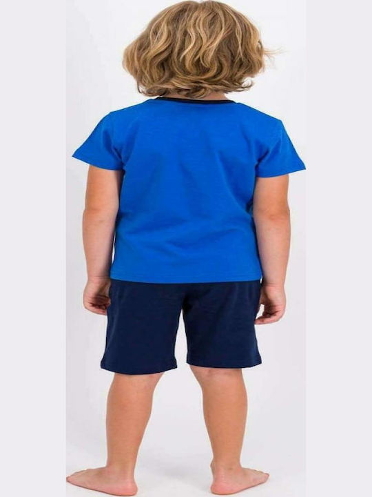 Roly Poly Kinder Schlafanzug Sommerlich Blau