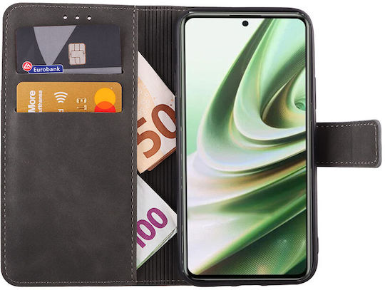 Lime Essential Magnet Buchen Sie Synthetisches Leder Dark Grey (OnePlus 10T)