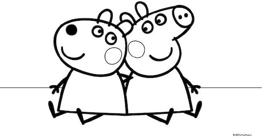 Diakakis Zeichenblöcke Peppa Pig C4 (22,9 x 32,4 cm)