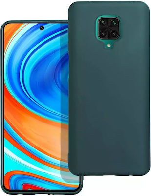 Hurtel Matt Coperta din spate Silicon Verde (Redmi Note 9S / 9 Pro / 9 Pro Max - Redmi Note 9S / 9 Pro / 9 Pro Max)