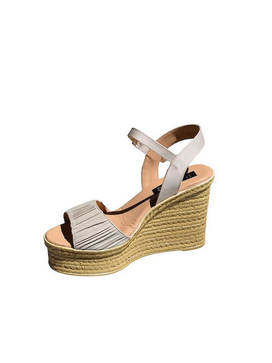 WOMEN'S PLATFORM G & B 716, Beige