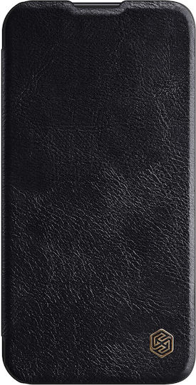 Nillkin Qin Pro Book Synthetic Leather 2mm Black (iPhone 14 Pro)