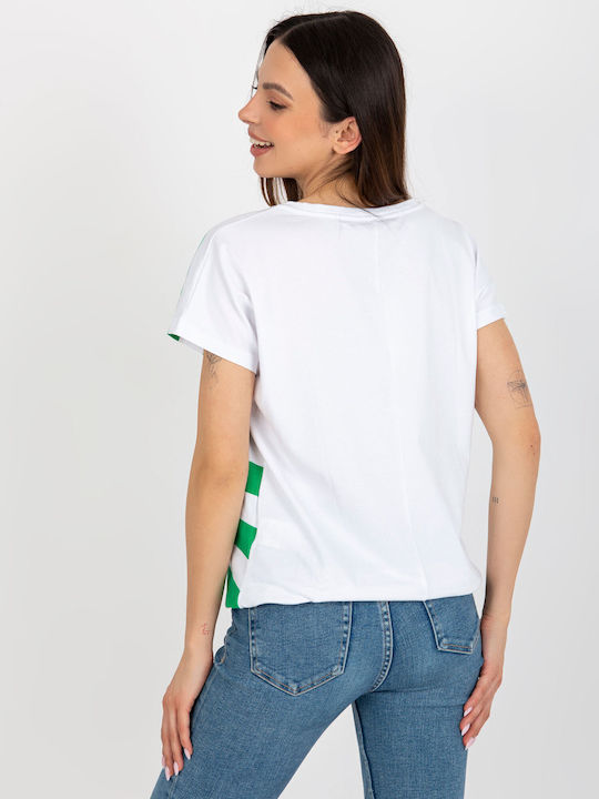 Relevance Women's T-shirt Striped Green