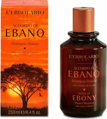 L' Erbolario Accordo Di Ebano Shower Shampoo 250ml