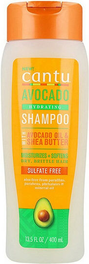 Cantu Avocado Sampon de par Pentru Hidratăre & Pentru Netezire Toate Tipurile de Păr 400ml