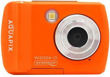 EasyPix W2024 Compact Φωτογραφική Μηχανή 16MP με Οθόνη 2.4" και Ανάλυση Video 1280 x 720 pixels Πορτοκαλί